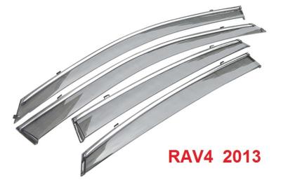 Professional Car Window Visor / Wind Deflector Toyota RAV4 2013 Automobile Accessories