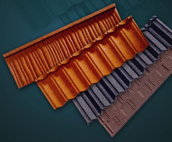 anti-fade stone coated metal roof tile/natural color harvey metal roofing tiles