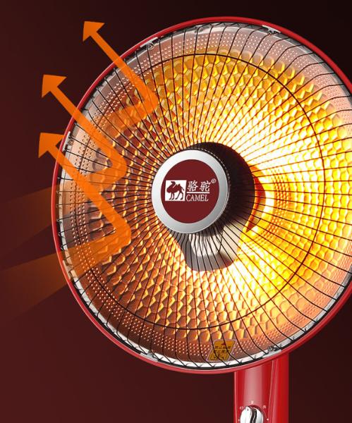 Household Floor Electric Heater Vertical Electric Fan Portable Electric Room Desk Heater With Tip Over Protection