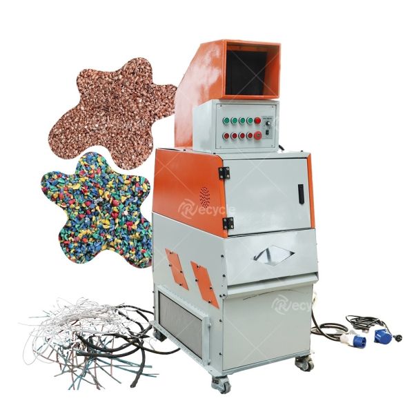 Scrap Copper Wire Granulator Machine New Used Cable Separator And Copper Recycling Machinery