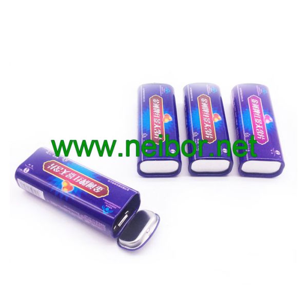 custom printing hinged lid tall mint tin box candy box