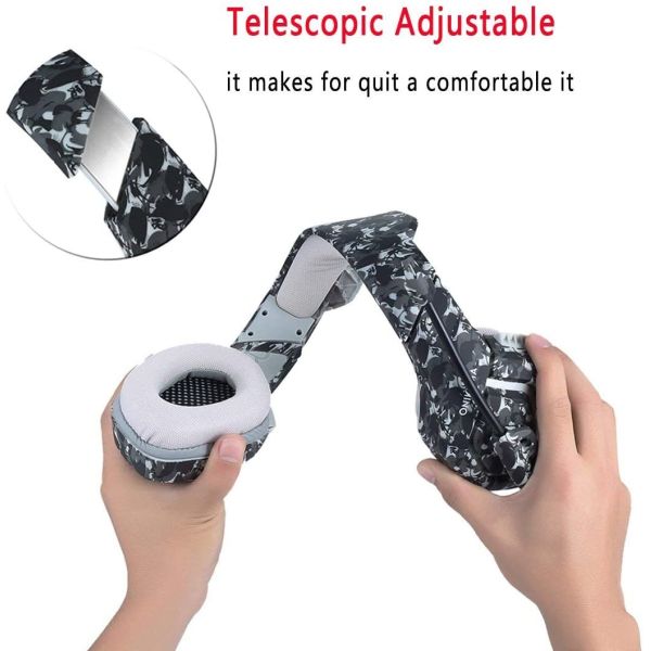 20000Hz Onikuma K1b Camouflage Gaming Headphones