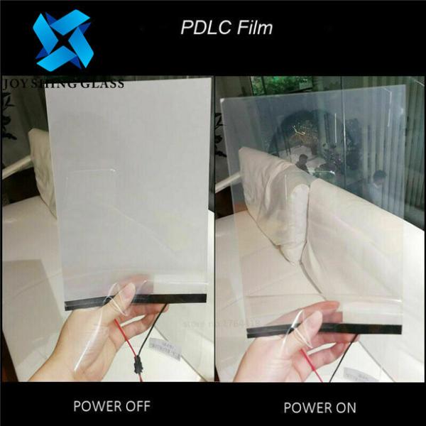 Verre permutable d'intimité de film insonorisé en verre PDLC