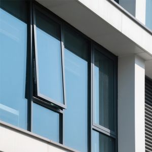 Ventana corrediza de aluminio SA-115, bajo mantenimiento, garantía de más de 5 años