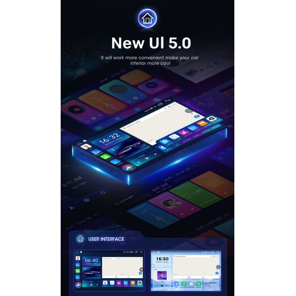 Прямая продажа Android 11.0 Автомобильный радио мультимедийный плеер для Nissan Toyota Kia Honda Lada