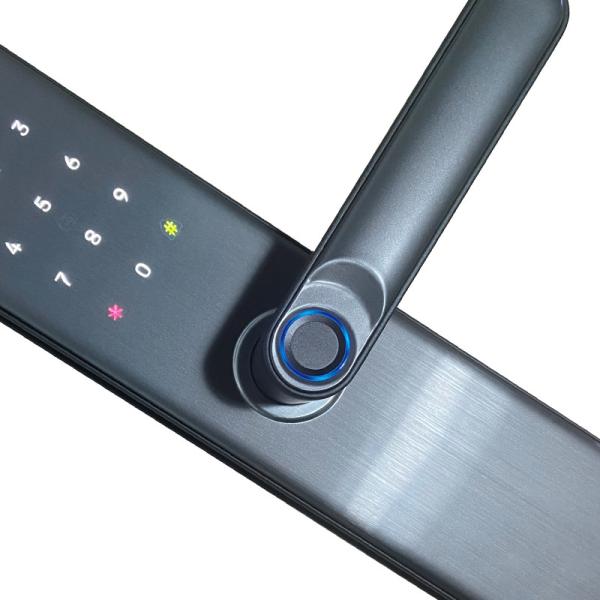 TH-698BL Front Door Digital Lock with LCD Monitor