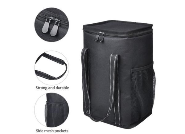 Premium quality Ice Insulated oxford wine bottle cooler bag for four wines