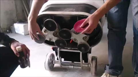Машина точильщика 5.5HP 550MM каменная для конкретной подготовки поверхности