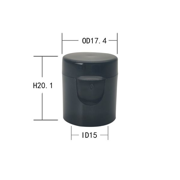 Small Trial Bottle 15MM Plastic Flip Top Cap Cartoon Packing