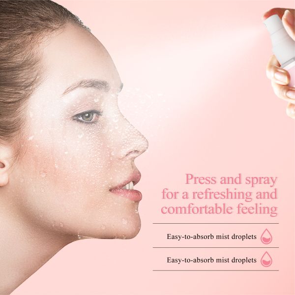 FM  ODM/OEM Rose Water Hydrating Mist with Rose Rugosa Flower Extract Hyaluronic Acid and Organic Collagen for Beauty Salon Use