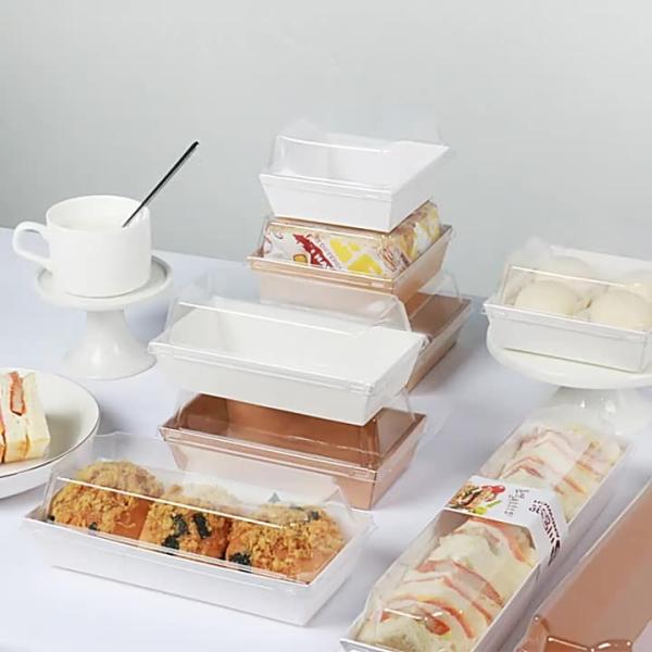 #2 Custom Printing Kraft Folded Takeout box Fast Food Packaging Paper Box Takeway Food Box