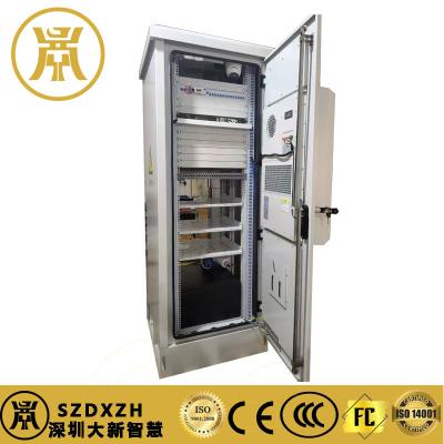 19 Inch Outdoor Telecom Cabinet 42U IP55 Outdoor Enclosure With Power Distribution Unit And Battery