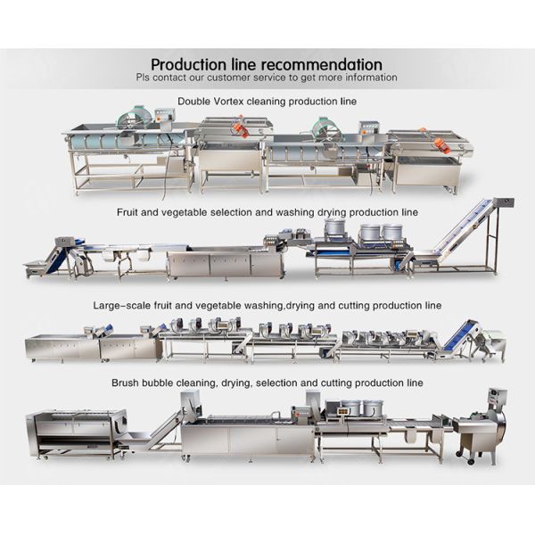 vegetable drying equipment	Fruit and vegetable selection  washing and drying production line Fruit Vegetable FOOD processing production Machine fruit juice processing machines