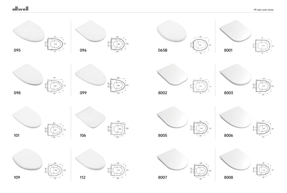 UF cubierta de asiento sanitario cerámica para baño