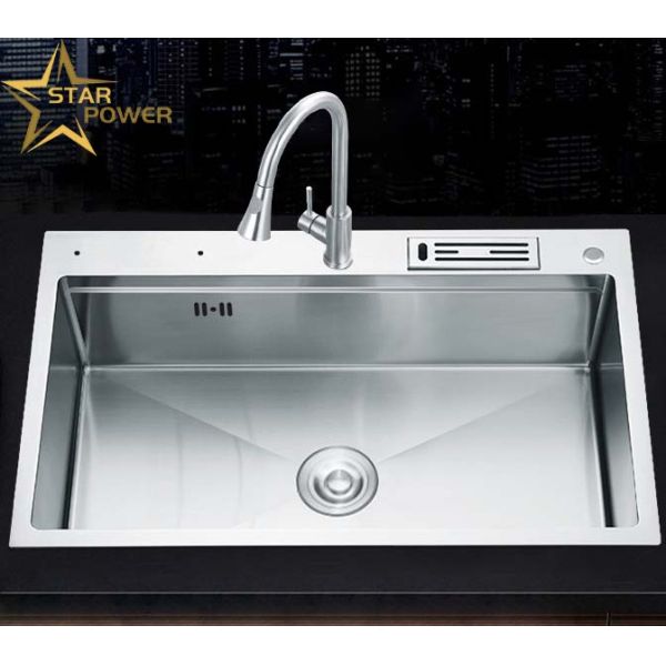 Durable Easy To Clean Stainless Steel Hand Sink For Household Kitchens