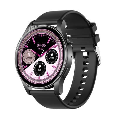 Moniteur intelligent de forme ronde Assistant vocal à l'IA Bluetooth Appel de surveillance de santé et plus