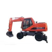 Excavadora hidráulica de rodas de 20 toneladas DX210W-9 Cummins Motor Isuzu