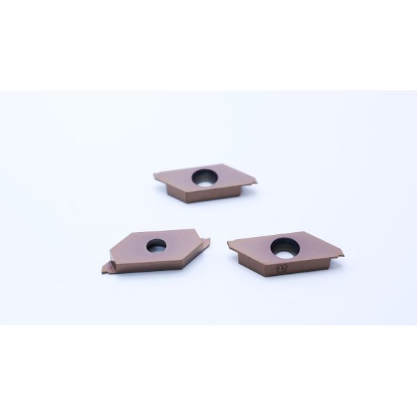 PV8310 Grade Cemented Carbide Parting Off Indexable Inserts for Precise Steel and Stainless Steel Machining CTPA070FR-TH