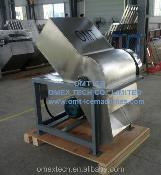 Convenient Slurry Ice Machine High Speed Industrial Ice Crusher Machine 10ton / 24hrs