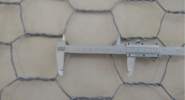 80*100mm Hole Size Gabion Box Retaining Wall 2.0m Length Wire Woven
