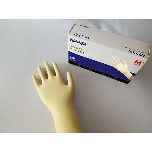 Sterile Disposable Latex Gloves China supplier Cheap Disposable medical glove protecting glove latex glove doctor use ci