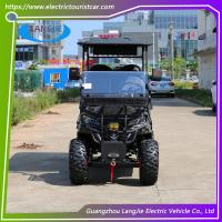 2+2 Seater Lifted Club Car Electric Battery Golf Buggy Hunting Cart With DOT