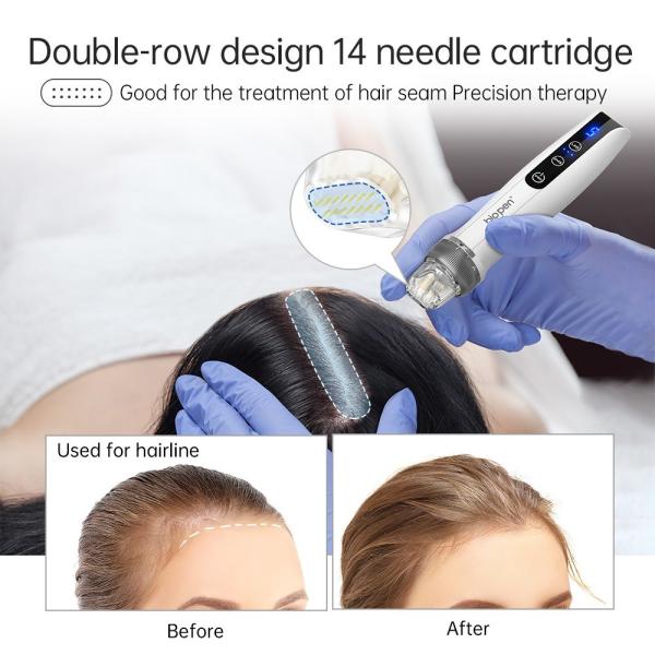Bio Pen Q2  Derma Pen 3-in-1 Microneedling Pen with LED Light Therapy & Microcurrent for Anti-Aging skin Care