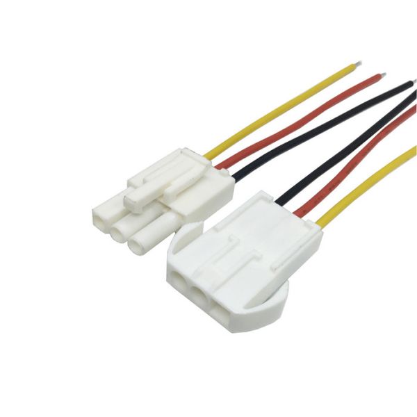 EL 4.5mm pitch 3Pin Male To Female JST Connector Custom Cable Assembling