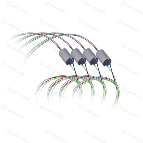 Durable 12 Circuits Wire Slip Ring Capsule For Antenna System