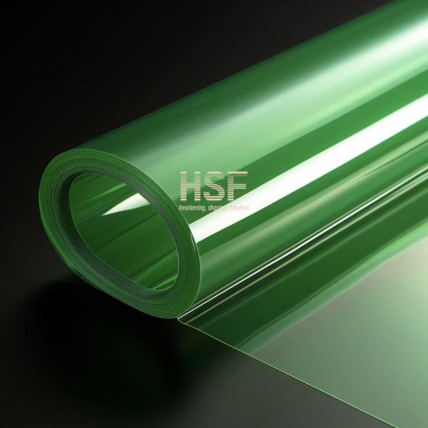 Translucent Green Anti Static Protective PET Film 20 Micron