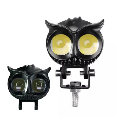 Owl Shape 3570 Lâmpadas Externas de Motocicleta 40W Alumínio Luz de Trabalho de Motocicleta