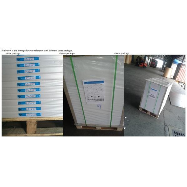 Покрытый белый крен цвета слоновой кости 210гсм 230гсм 250гсм бумаги картона - 400гсм для поздравительной открытки