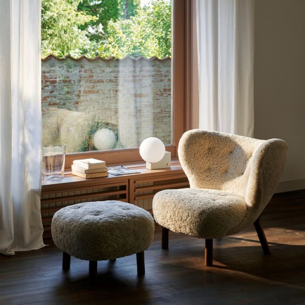 Modern Custom MOYI Single Room Teddy Boucle White Nordic Sofa Arm Chairs Lounge Accent Living Room Seating Chairs