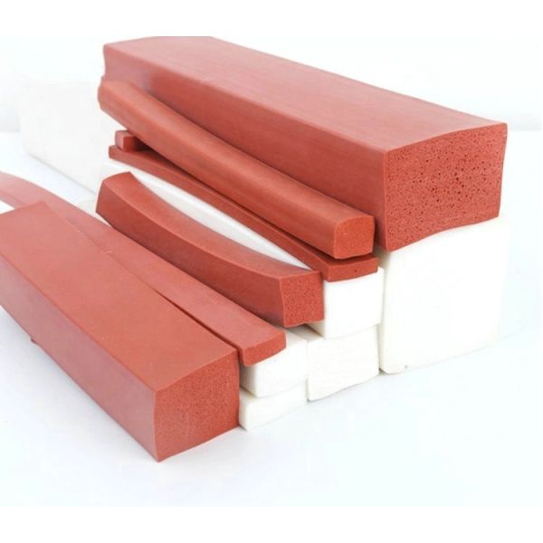 Силиконовый губчатый шнур с хорошими акустическими и теплоизоляционными свойствами для защиты