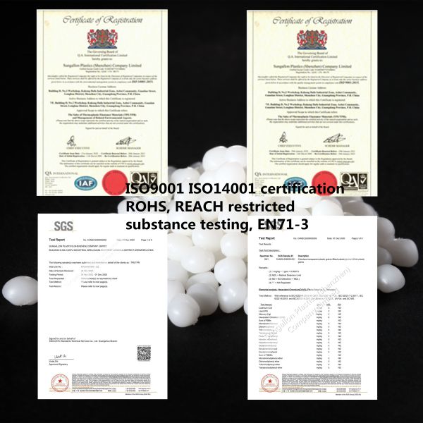 Composé élastomère thermoplastique transparent de la série Sungallon GP200 pour jouets mous