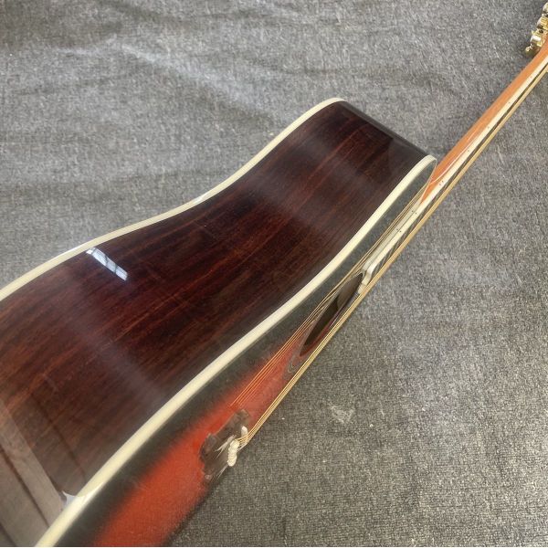 Custom Grand Style Hummingbird Doves in Flight Acoustic Guitar