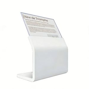 55 Inch 2K Ultra-Clear Transparent OLED Display for Digital Real Estate Inquiry and Smart Property Presentation