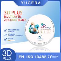 98 95 sistema 3d pro mais a cor dental de Vita 16 dos blocos da zircônia Multilayer
