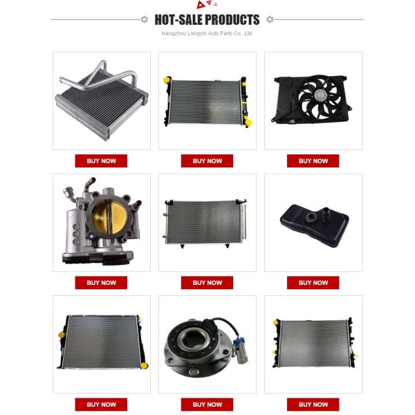 Aluminum Radiator for BMW X1 Z4 E81 E82 E84 E88 E90 17117521048 17117553111 17117521046