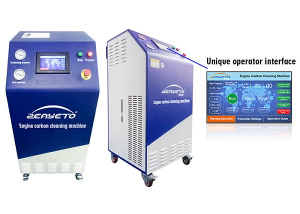 AL Material Hydrogen Carbon Cleaning Machine / Engine Decarbonizer Machine