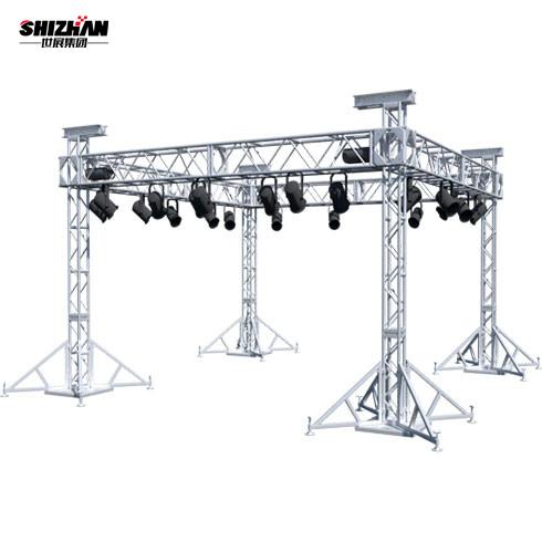 Electric Galvanized Aluminum Square Truss For Exhibition Concert Event