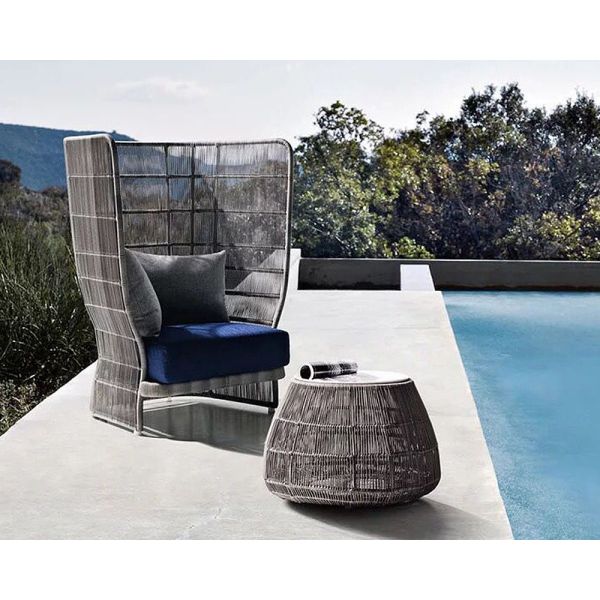 Outdoor Wicker Furniture Rattan Garden Sofa Set Set Type for Outdoor Entertaining