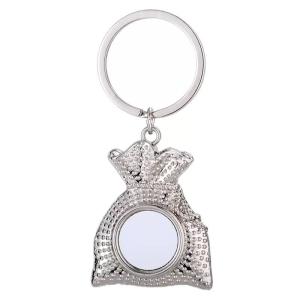 Porte-clés personnalisés avec logo, bricolage créatif, sublimation, cadeau,