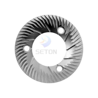 SUS 97,8Mm*54Mm*8,7Mm Café Flat Burr Two Hole Café moído