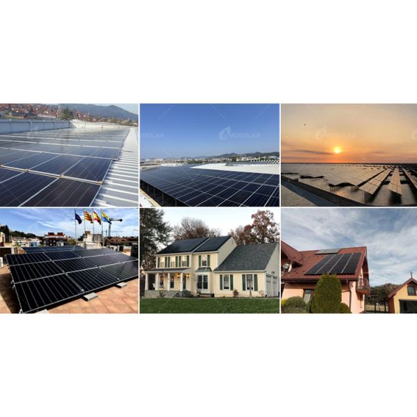 Amosolar Solar 400w Shingled Solar Panels Connector MC4 Compatible Connector For Your