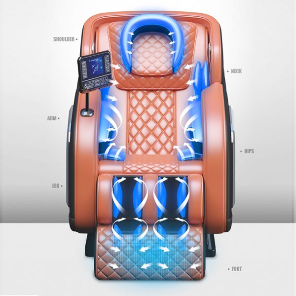 Waterproof Zero Gravity Music Massage Chair Wear Resistant SAA OEM