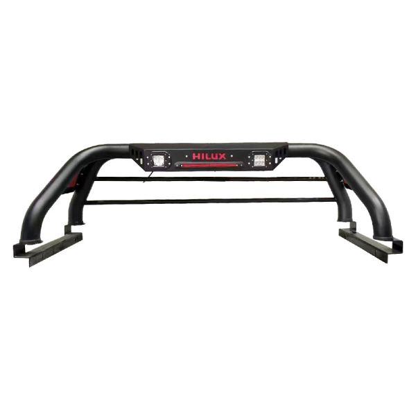 Off Road Steel Sport Roll Bar Car Accessories With Brake Lights For Toyota Hilux