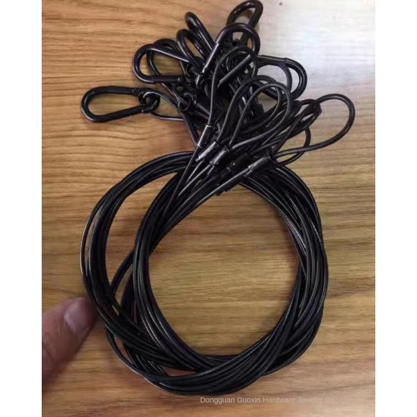 High Carbon Steel 7x7 Structure 1.5mm Diameter Galvanized Aircraft Wire Rope with 1570-1960MPa Tensile Strength