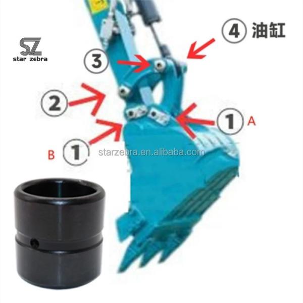 Kubota U30 35 KX135 Mini Excavator I-Frame Bucket Connecting Rod Horse Head Pin Bushing Oil Seal Bucket Shaft Swing Shaft