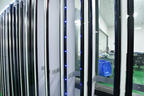AC220V 3D Laser Safety Light Curtain Color LED Signal WECO 917MR 154 Beams